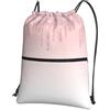 Generic Borsa con Coulisse Pink Glitter Drip Sportiva Sacche Antipolvere Sport Gym Sacca Borsa Multifunzione per Viaggio Yoga