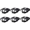 Vjsujehgy 6X Ultra Luce LED Un Libere Luminose Luce del -150 Lumen Lightlight Spotlight Impermeabile cap Light Torcia Elettrica Testa per Fishing Running Camping Cycling