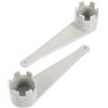 FESTFENDS Chiave per Valvole Aria in Plastica 2 Unitá, Utensile Portatile per Kayak e Gommoni, Attrezzo per Valvole Stabili Adatto a Barche Gonfiabili e Sport Acquatici