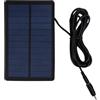 XZXXZSZ Fotocamera da Traccia, Macchina Fotografica di Caccia Esterna Pannello Solare 1800mah 9V Caricabatterie Impermeabile Batteria for La A Traccia Ordinaria Esclusa 2G 3G