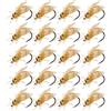 YATJBZSA Esche Da Pesca A Mosca Per Bass | 20 Pezzi di Imitazioni Realistiche per la Pesca a Mosca | Esche Artificiali Per Principianti | Per Viaggi Campeggio Lago Outdoor Traina Fiume Lancio Bass
