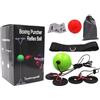 Generico Reflex Ball - Fascia Regolabile Per Esercizi Di Boxe | Kit Giocattolo Velocità Di Punzonatura Senza Trapano | Gioco Sportivo Per Attrezzatura Fitness In Materiale PU Per Allenamento Di Coordinazione C