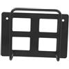 Beaupretty Supporto a Muro per Bilancia Pesapersone in Ferro Nero Forte Supporto e Risparmio Spazio per Bagno e Corridoi