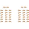 Vjsujehgy 40 Pezzi Golf Shims Golf Brass Adapter Spacer Shims per Aste da Golf Shim Adapter Golfing Club Shafts Accessori A