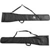 Beatanug Borsa per kayak da 126 cm, in tessuto Oxford, con 2 scomparti, tasca trasparente e tracolla, accessori per canoa, barca, rafting, nero