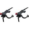 Vjsujehgy 2X MTB della Bici Contagocce Reggisella della Bici Reggisella Contagocce Remote per 22.2mm Bici E Biciclette da Strada Manubrio Accessori per Biciclette