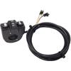 Limtula Bici elettriche Regolatore velocità a 3 velocità Fari a LED Interruttori Indicatori direzione Pulsante accensione/spegnimento del clacson per biciclette elettriche Accessori Interruttori