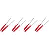 Vjsujehgy Mini da Pesca Invernale Ice 4Pc 65Cm Eva + da Pesca Invernale in Acciaio per Accessori Pesca Pesca Pehce