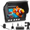 VIHBRAI Fishfinder, fotocamera subacquea per pesca, visione notturna a infrarossi grandangolare, con fotocamera HD a 220° e cavo da 30 m per tutte le acque, fotocamera da pesca per pescatori e avventurieri