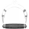 Baoblaze 2X Handle Cable Attachment Tricipiti Strength Training Pulley System per Palestra Cable per Uomini E Donne Shoulder Weight Workout