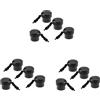Vjsujehgy 12PZ Scuba Diving Regolatore DIN Femminile 1St Tappo Antipolvere per Il Primo Stadio Tappo per Valvola Serbatoio DIN per Snorkeling S