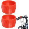 Generico Anello Avvolgente per Maniglia Bici, Anello Nastro per Maniglia in Silicone - Avvolgente per Manubrio da Ciclismo 2 Pezzi - per Manubrio da Ciclismo in Silicone Antiscivolo, a
