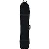 KiBcsLic Borsa Snowboard Imbottita a Spalla Borsa Snowboard Nera Manici Rinforzati Accessorio Sportivo, Coda Di Pesce Allargata Monospalla 155cm