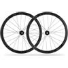 rningo Set di ruote per bici da strada, freno a disco 700c, in lega di alluminio, profondità 40 mm, adatte per 8/9/10/11 velocità con sgancio rapido/asse passante, 24 fori (1 paio di ruote)