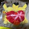 Pokemon Center Coppia Mensile Originale Pikachu Febbraio 2017 Peluche Raro Gi...