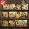 Bandai RARE Saint Seiya Ichiban Kuji 2024 Set Di 12 Tavole D'Arte Shikishi Dal GIAPPONE