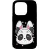panda China animal zoo bear Himalayan ba Custodia per iPhone 15 Pro Panda Bear - Cappello con orecchie da coniglio