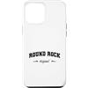 Round Rock Original Vintage Retro Pride Custodia per iPhone 12 Pro Max Originale Round Rock Retro Nome Città natale Round Rock Originale