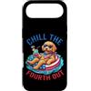 Doodle pup fourth july fireworks patriot Custodia per iPhone Air Chill The Fourth Out Goldendoodle Dog Patriotic