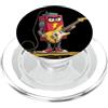Rocking Battery Outfit Impressionante batteria Rock con chitarra elettrica Costume PopSockets PopGrip per MagSafe