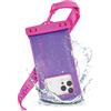 CASE-MATE, Custodia impermeabile IP68 per telefono, custodia galleggiante impermeabile con cordino a tracolla, accessorio essenziale da viaggio per spiaggia, nave da crociera, compatibile con tutti i