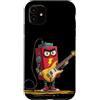 Rocking Battery Outfit Custodia per iPhone 11 Impressionante batteria Rock con chitarra elettrica Costume