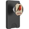 Robin Bird Outfit Grazioso pettirosso con una bella piuma per gli amanti degli uccelli PopSockets PopWallet per MagSafe