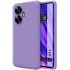 Tumundosmartphone Cover Silicone Liquido Ultra Morbida per Realme C55 Colore Viola