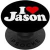 I LOVE JASON HEART NAME TEES I LOVE HEART JASON NOME SU UN TEE PopSockets PopGrip Adesivo