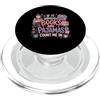 Books And Pajamas Reader Novelty Designs Se coinvolge libri e pigiami, contami nella lettura PopSockets PopGrip per MagSafe