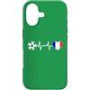 Soccer, Football , France , Vibes Custodia per iPhone 17 Bandiera Francia Heartbeat - Soccer Fan Vibes - Calcio