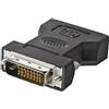 PremiumCord - Adattatore DVI-D (24 + 1) Maschio DVI-I (24 + 5) Femmina