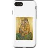 Gustav Klimt Portrait Custodia per iPhone SE (2020) / 7/8 Gatto Giardino Bacio Gustav Klimt