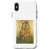 Gustav Klimt Portrait Custodia per iPhone X/XS Gatto Giardino Bacio Gustav Klimt