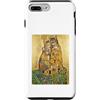 Gustav Klimt Portrait Custodia per iPhone 7 Plus/8 Plus Gatto Giardino Bacio Gustav Klimt