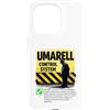APezzani Wear Custodia per iPhone 15 Pro Umarell Control System Pensionato Cantiere Regalo Ironico