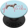 Alano Espanol Heartbeat Molosser Studio Alano Espanol Cane Battito cardiaco I miei cani sono il mio cardio PopSockets PopGrip Adesivo