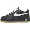 NIKE Air Force 1 HQ1911 001 Black/White-Gum Light Brown Scarpe amortizzate per Ragazzi Colore Nero Suola in Gomma (Nero, Sistema Taglie Calzature EU, Adolescente, Numero, Media, 39)