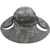 Generico Cappello Da Pescatore Con Ventola Ricaricabile Tramite USB, Cappelli Da Sole Regolabili A Tesa Larga Per Esterni, Copricapo Portatile Breeze, Cappellino Con Protezione UV Per Il Te-mpo Libero