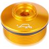 Generic Tappo di riempimento olio M34 x 1,5 per BMW G310R R1200GS Exclusive Rallye R 1200 GS ADV R1250GS HP R1200S R1200R RS R1250R G310 R (oro)