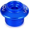 Generic Tappo di riempimento olio M20 x 1,5 per Suzuki GSR600 GSR750 GSX650F GSX1250F GSXS GSX-S 125 750 1000 GSXR GSX-R 125 250 600 750 1000 (blu)
