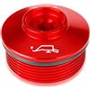 Generic Tappo di riempimento olio M34 x 1,5 per BMW G310R R1200GS Exclusive Rallye R 1200 GS ADV R1250GS HP R1200S R1200R RS R1250R G310 R (rosso)