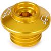 Generic Tappo di Riempimento Olio Motore per Triumph DAYTONA 675 675R SPEED STREET TRIPLE TIGER 800 EXPLORER XC XCX XCA XR XRX XRT (Oro)