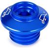 Generic Tappo coperchio di riempimento olio motore per Triumph DAYTONA 675 675R SPEED STREET TRIPLE TIGER 800 EXPLORER XC XCX XCA XR XRX XRT (Blu)
