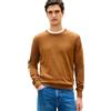 Tommy Hilfiger Uomo Pullover Essential Cotton con Scollo Rotondo, Marrone (Highland Khaki), XXL