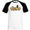 Fruit of the Loom TISWAS Maglietta Divertente Da Uomo Retro Classico Programma TV