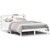 vidaXL Letto in legno massiccio senza materasso bianco 120x190 cm in legno di pino