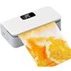 Generico Sigillante mini sacchetti | Termosigillatrice ricaricabile taglierina | Macchina termosigillatrice con display potenza a LED e 6 marce | Risigillatrice sacchetti Plasticas Sigillatrice termica