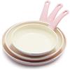 GreenLife Soft Grip - Set di padelle in ceramica antiaderente, 20,3 cm, 25,4 cm e 30,5 cm, colore: Rosa