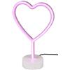 RL LIVE YOUR LIGHT Reality Leuchten Heart Lampada da Tavolo, Bianco